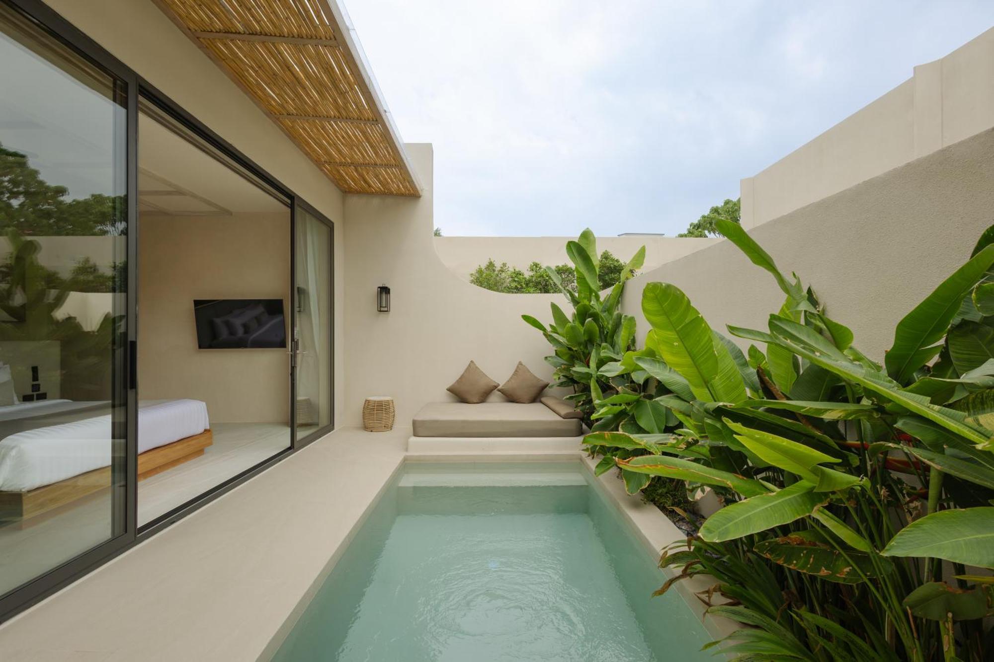 Cosy Villa's met één slaapkamer en zwembad
